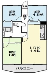 ブランカーラの物件間取画像